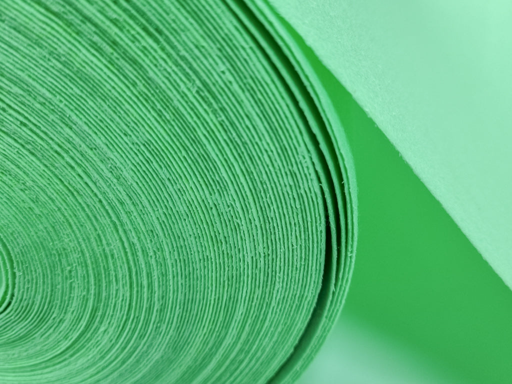1 mm Mint Green Polyester Felt – 90 cm Width | By the Meter
