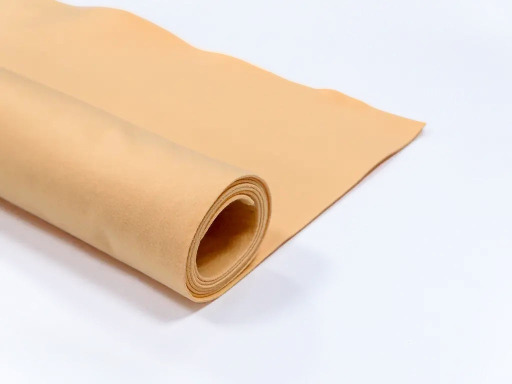 3 mm thick Sandy Beige Polyester Felt – 90 cm Width | By the Meter