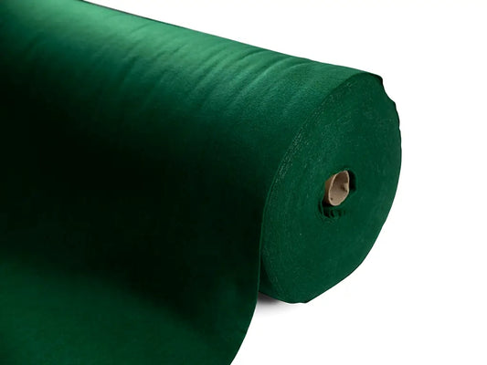 1 mm Dark Green Polyester Felt - 90 cm Width | By the Meter