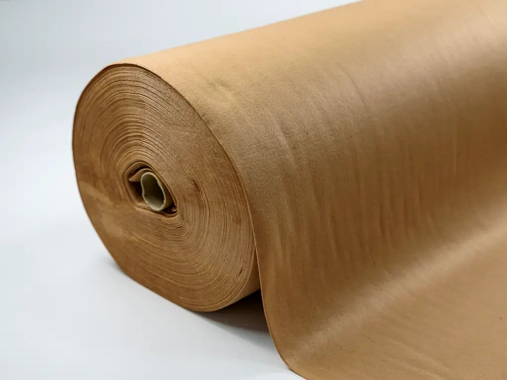 1 mm thick Light Brown Polyester Felt – 90 cm Width | By the Meter