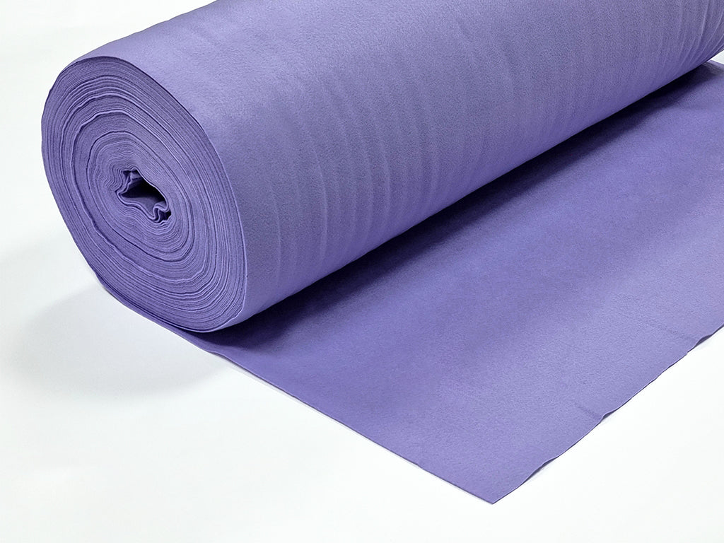 1 mm thick Lilac Polyester Felt - 90 cm Width | By the Meter