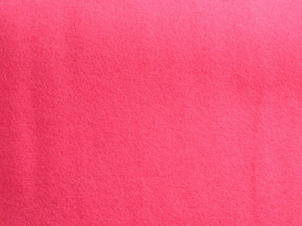 1 mm thick Pink Polyester Felt – 90 cm Width | By the Meter
