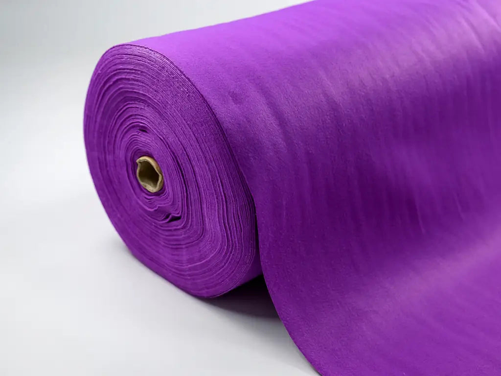 1 mm thick Purple Polyester Felt – 90 cm Width | By the Meter