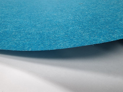 1 mm thick Turquoise Polyester Felt - 90 cm Width | By the Meter