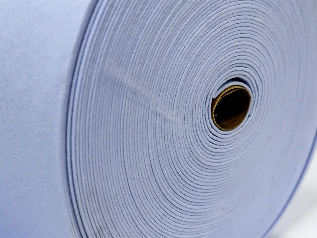 3 mm thick Baby Blue Polyester Felt – 90 cm Width | By the Meter