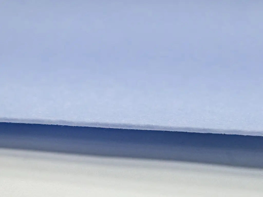 3 mm thick Baby Blue Polyester Felt – 90 cm Width | By the Meter