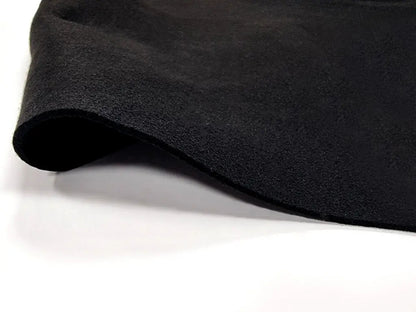 3 mm thick Black Polyester Felt – 90 cm Width | By the Meter
