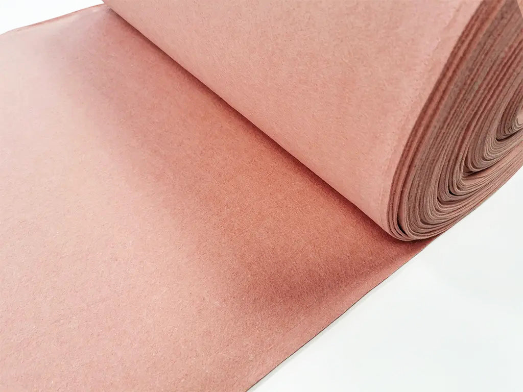 3 mm thick Coral Pink Polyester Felt – 100 cm Width | By the Meter