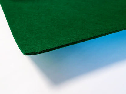 3 mm thick Forest Green Polyester Felt – 100 cm Width | By the Meter