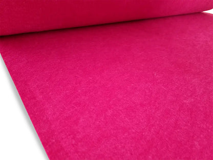 3 mm thick Magenta Polyester Felt – 100 cm Width | By the Meter
