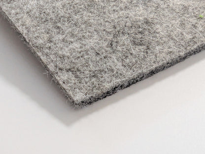 3 mm thick Neutral Gray Polyester Felt – 100 cm Width | By the Meter
