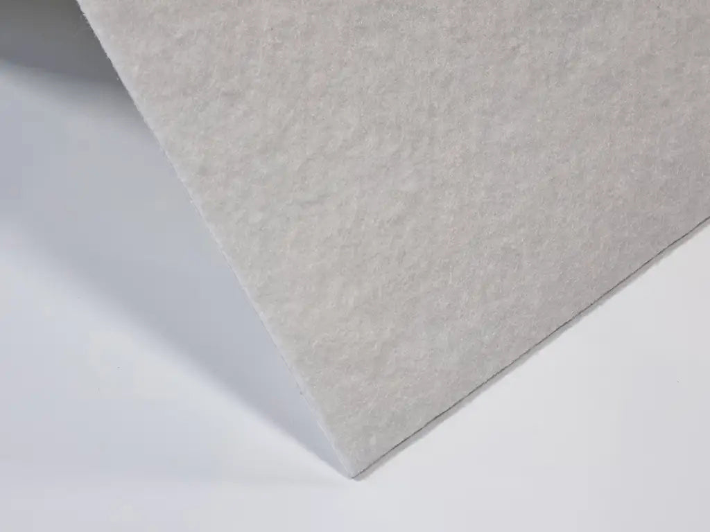 3 mm thick White Polyester Felt – 90 cm Width | By the Meter