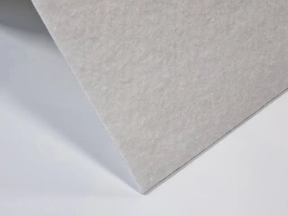3 mm thick White Polyester Felt – 90 cm Width | By the Meter