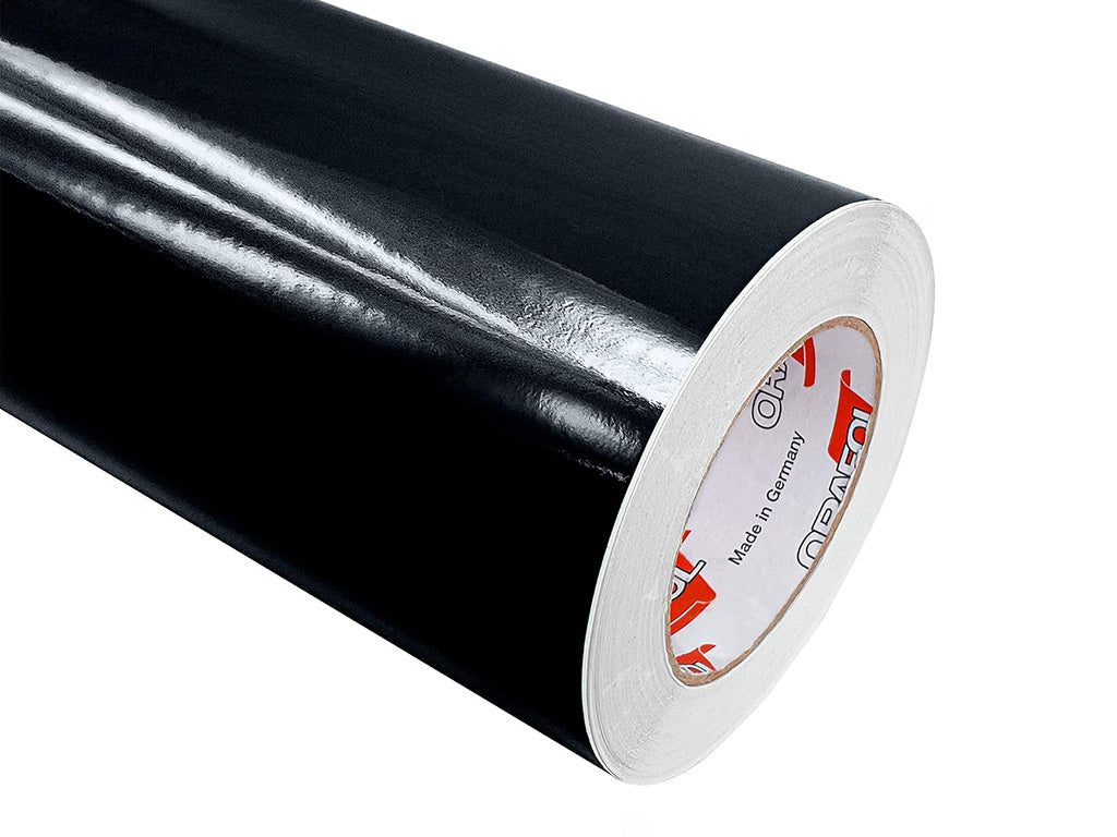 Black self-adhesive vinyl film ORACAL 641G070 Economy Cal – Glossy Finish | 100 cm width | By the Meter