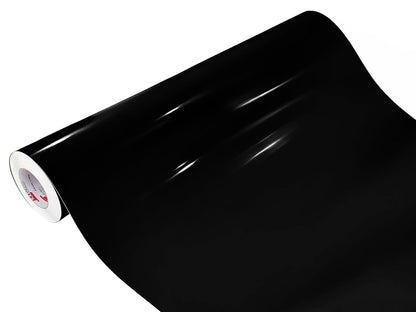 Black self-adhesive vinyl film ORACAL 641G070 Economy Cal – Glossy Finish | 100 cm width | By the Meter