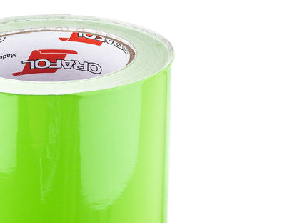 Lime-tree Green self-adhesive vinyl film ORACAL 641G063 Economy Cal – Glossy Finish | 100 cm width | By the Meter