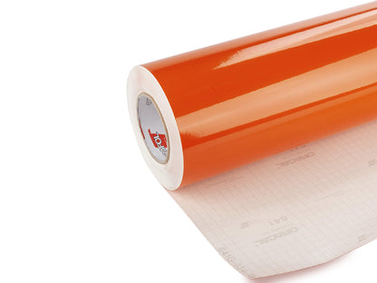 Orange self-adhesive vinyl film ORACAL 641G034 Economy Cal – Glossy Finish | 100 cm width   | By the Meter
