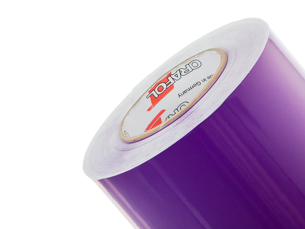 Violet self-adhesive vinyl film ORACAL 641G040 Economy Cal – Glossy Finish | 100 cm width | By the Meter