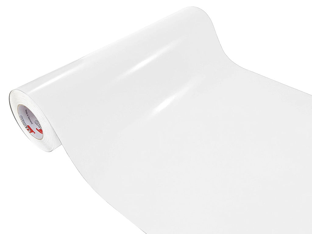 White self-adhesive vinyl film ORACAL 641G010 Economy Cal – Glossy Finish | 100 cm width | By the Meter